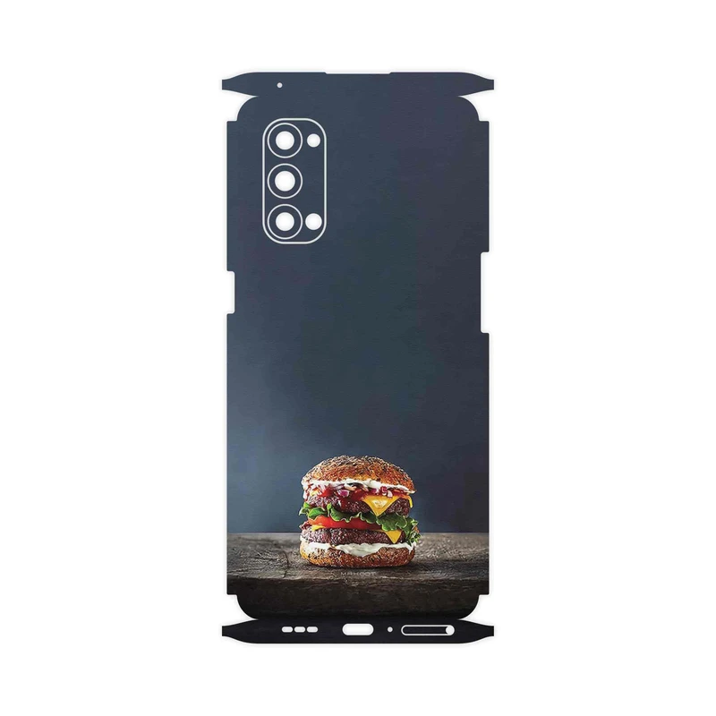 برچسب پوششی ماهوت مدل Hamburger-FullSkin مناسب برای گوشی موبایل اپو Reno4 Pro 5G