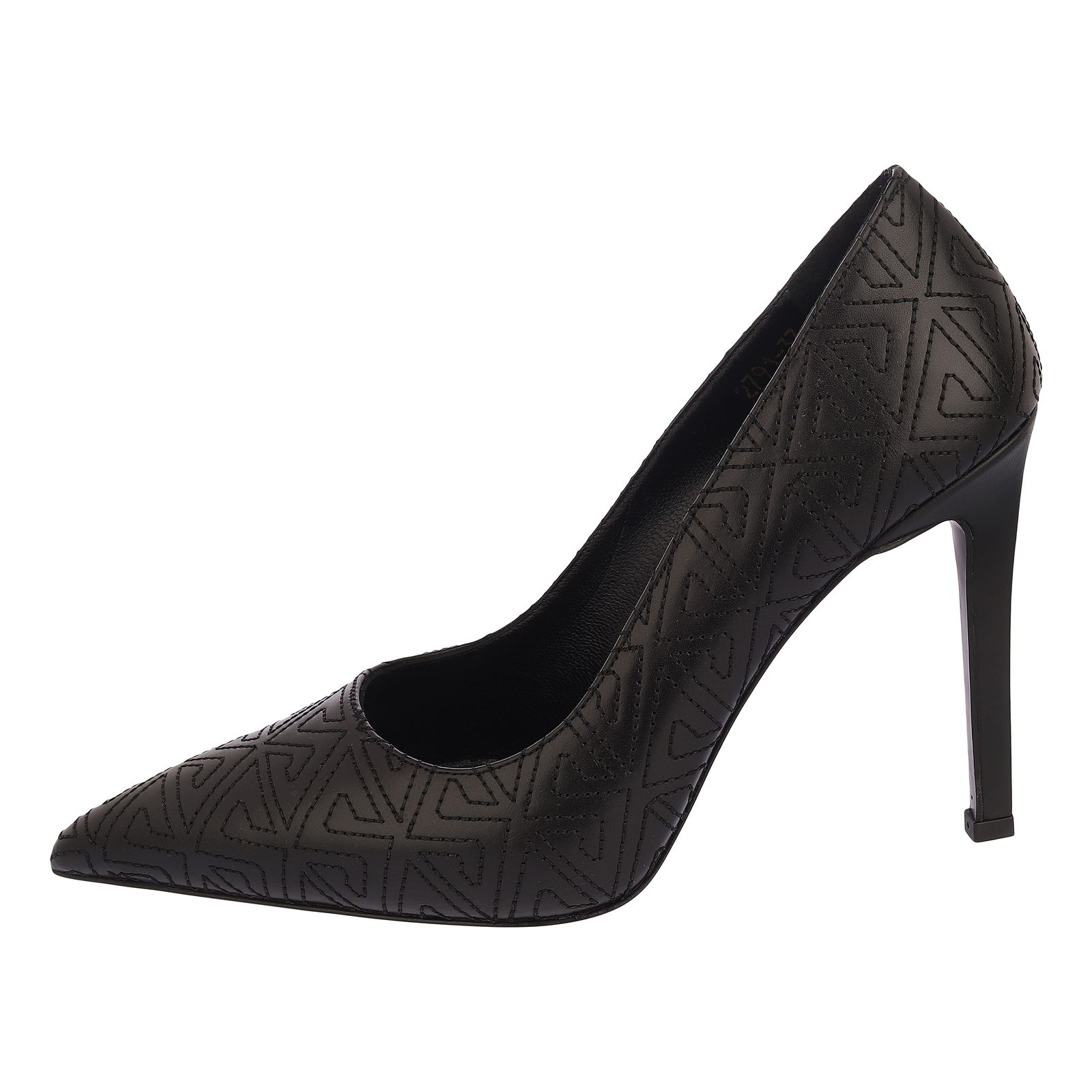 کفش پاشنه‌دار زنانه چرم مشهد مدل J2791-001-37 -  - 1