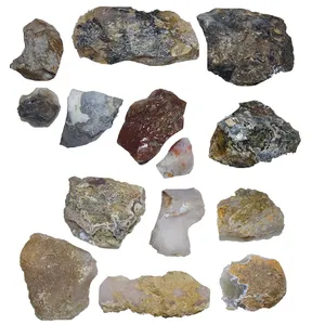 سنگ راف عقیق  مدل mo 4 مجموعه 14 عددی