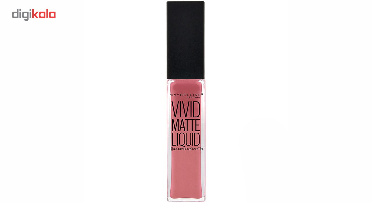 رژ لب مایع میبلین سری Vivid Matte مدل Nu Flush شماره 05