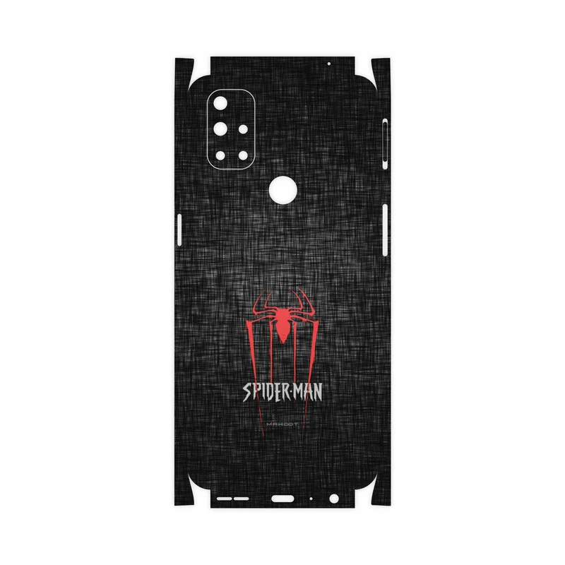 برچسب پوششی ماهوت مدل Spider-Man-FullSkin مناسب برای گوشی موبایل وان پلاس Nord N10 5G