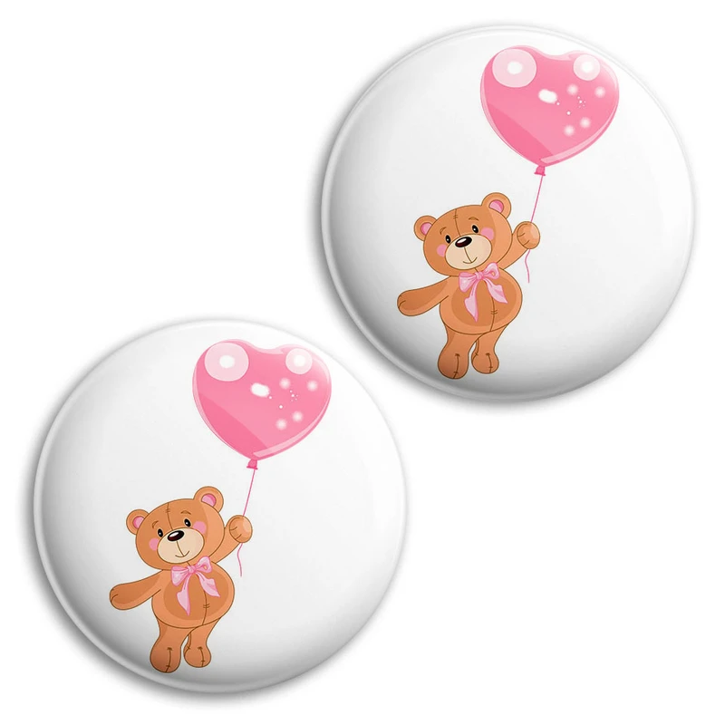 مگنت پرمانه طرح cute کد pmag2.26676 مجموعه 2 عددی