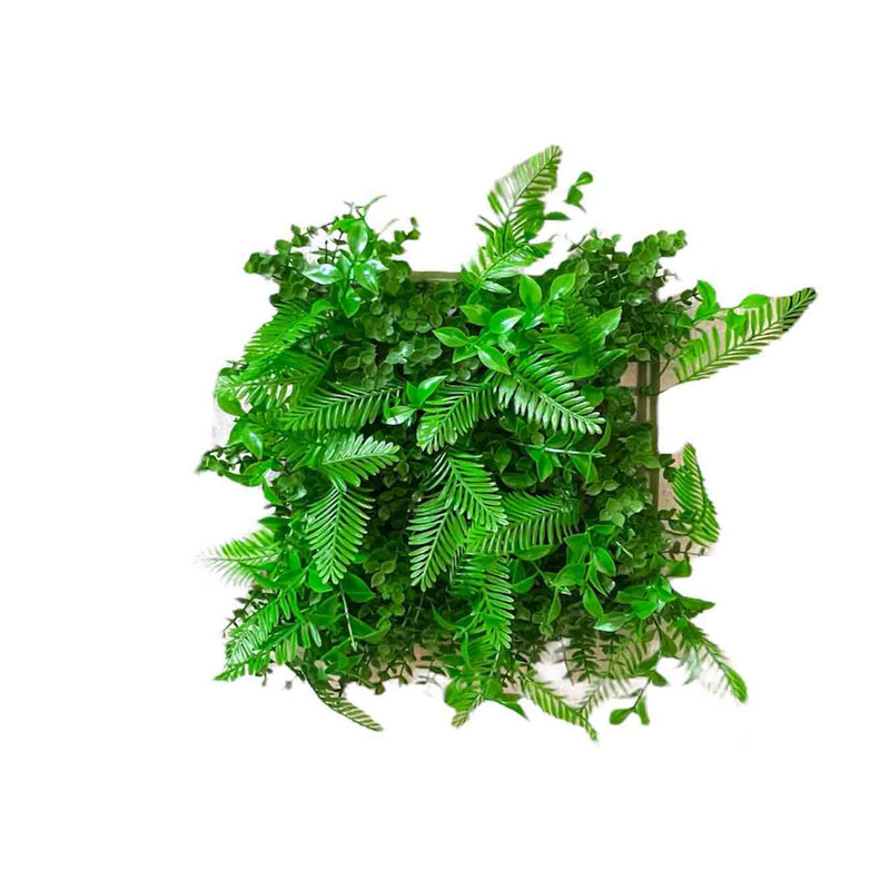 چمن مصنوعی آکواریوم مدل پرتراکم طرح برگ هاوایی سایز 25x25 سانتی متر