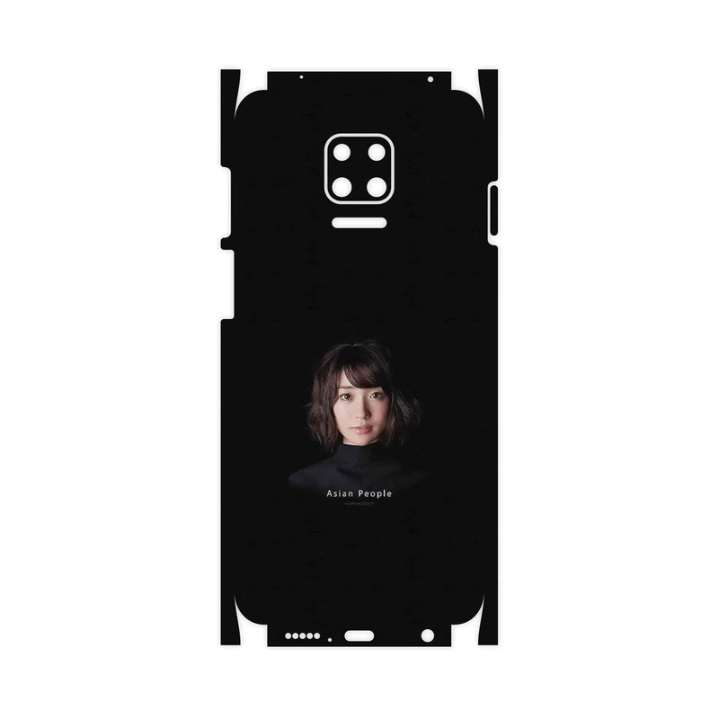 برچسب پوششی ماهوت مدل Portrait of an Asian Woman-FullSkin مناسب برای گوشی موبایل شیائومی Redmi Note 9S