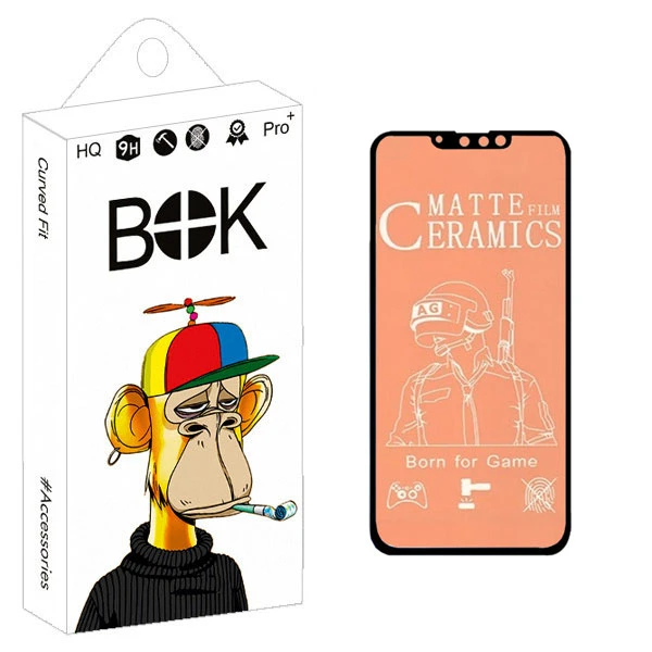 محافظ صفحه نمایش بوک مدل MAAT مناسب برای گوشی موبایل اپل IPHONE 12/12PRO