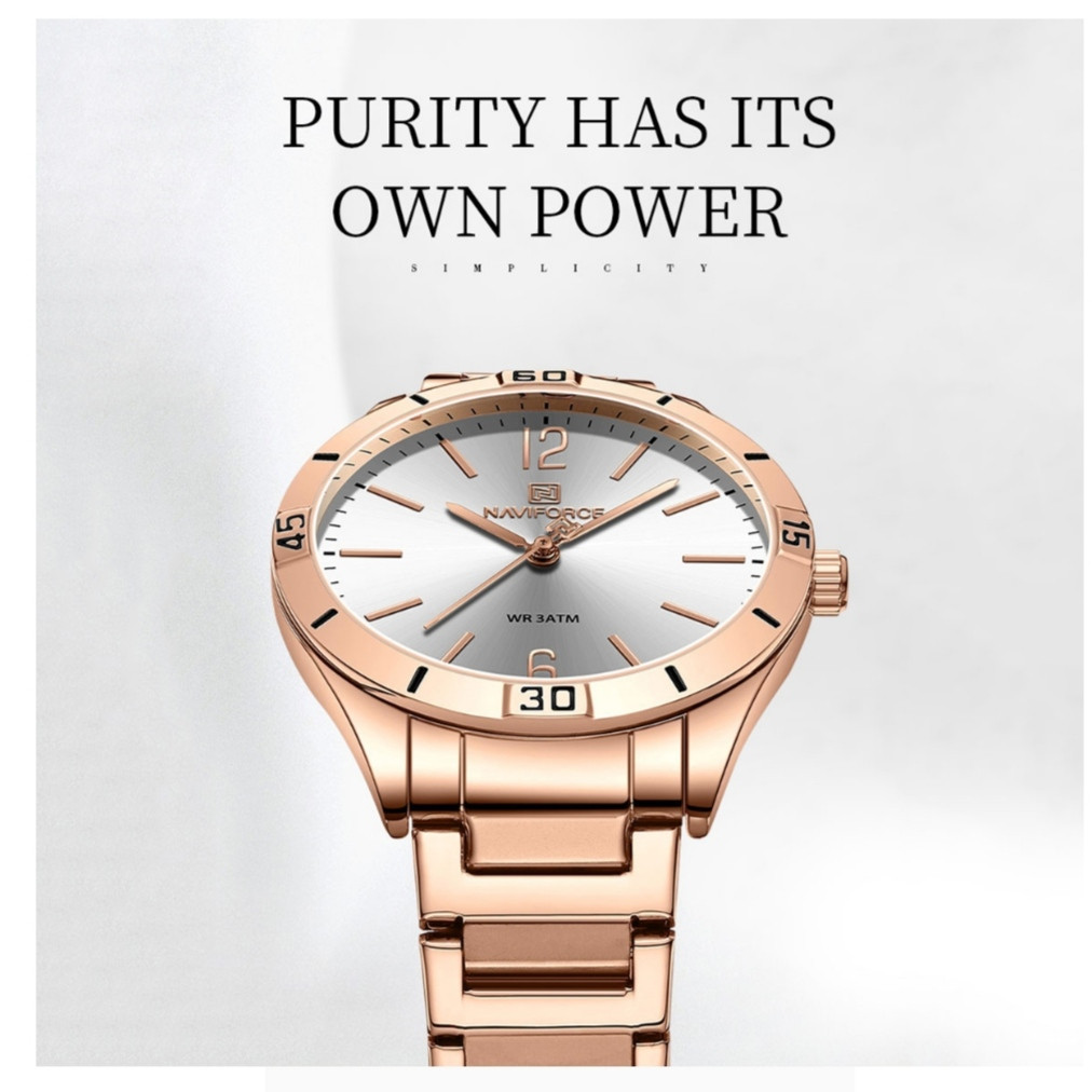 ساعت مچی عقربه ای زنانه نیوی فورس مدل NF5029