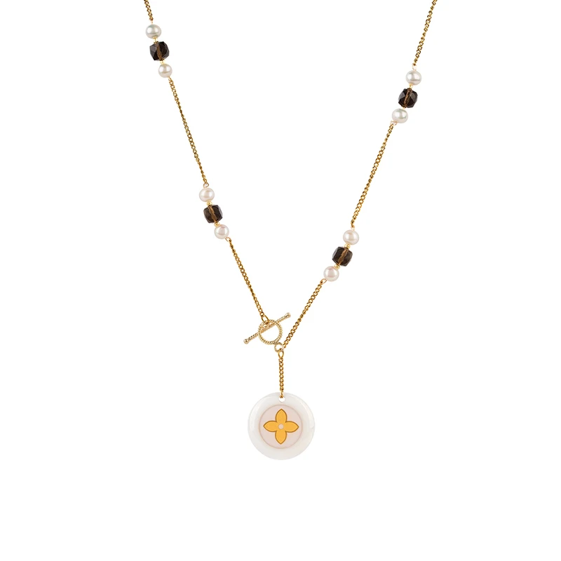 گردنبند زنانه الون مدل تنگستن هانا