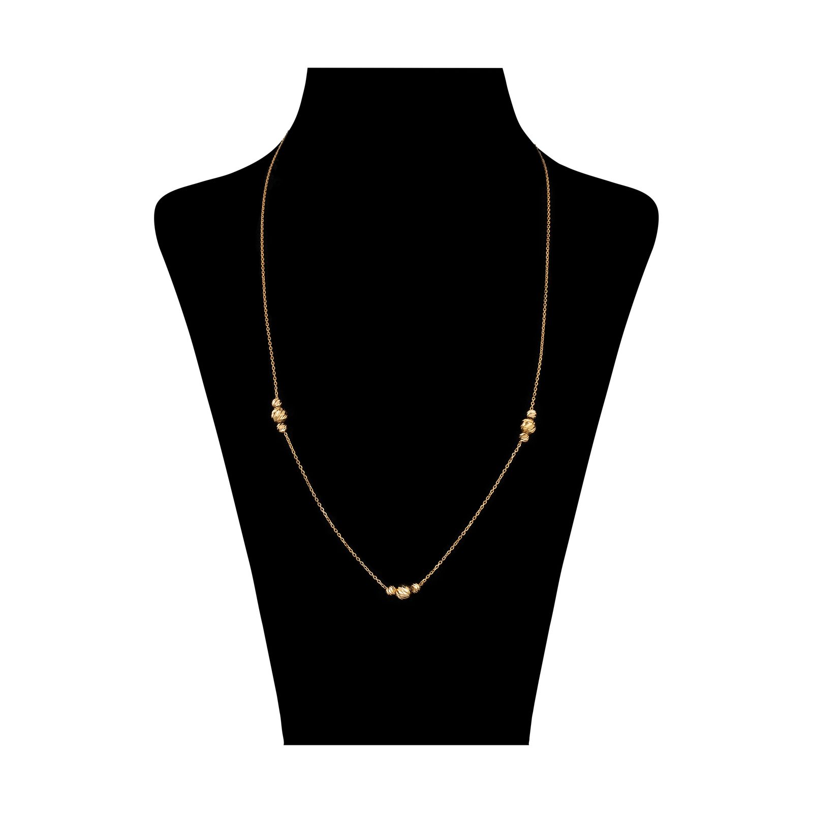 گردنبند طلا 18 عیار زنانه مایا ماهک مدل MM1015 -  - 1