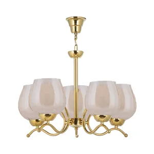 لوستر 5 شعله چشمه نور کد A804/5