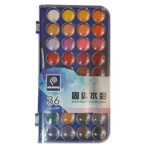 آبرنگ 36 رنگ مموری کد 6036