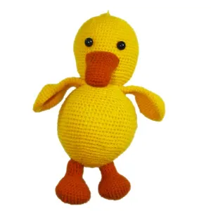 عروسک بافتنی طرح اردک