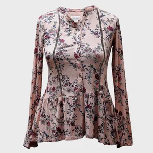 شومیز آستین بلند زنانه اسمارا مدل BL4001129-02