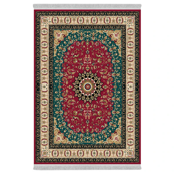 فرش پارچه‌ای دفه مدل فرشینه طرح مدرن کد 895