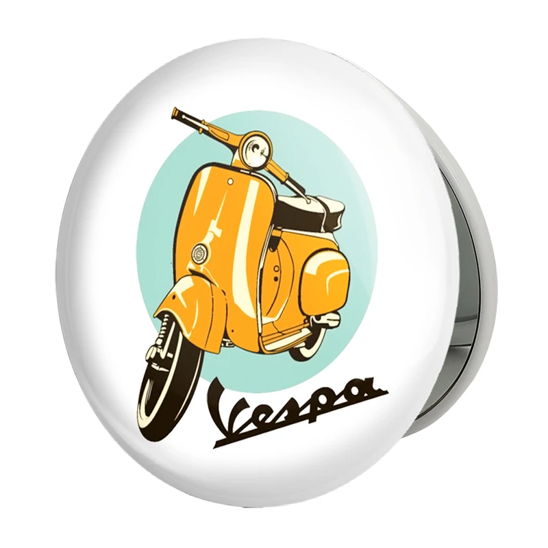 آینه جیبی خندالو طرح موتور سیکلت مدل تاشو کد 10341 