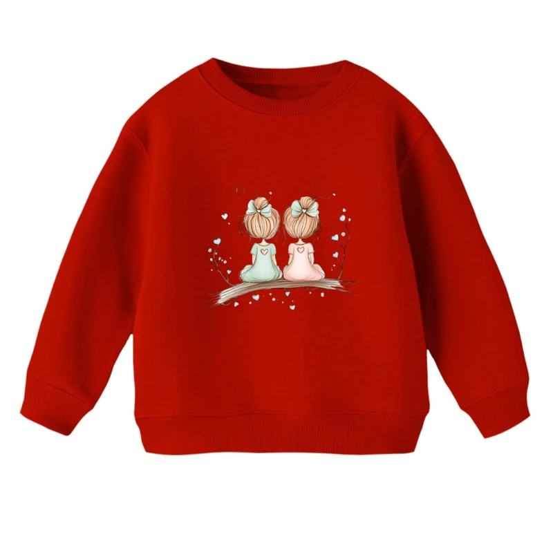 سویشرت بچگانه مدل دخترک و شاخه 