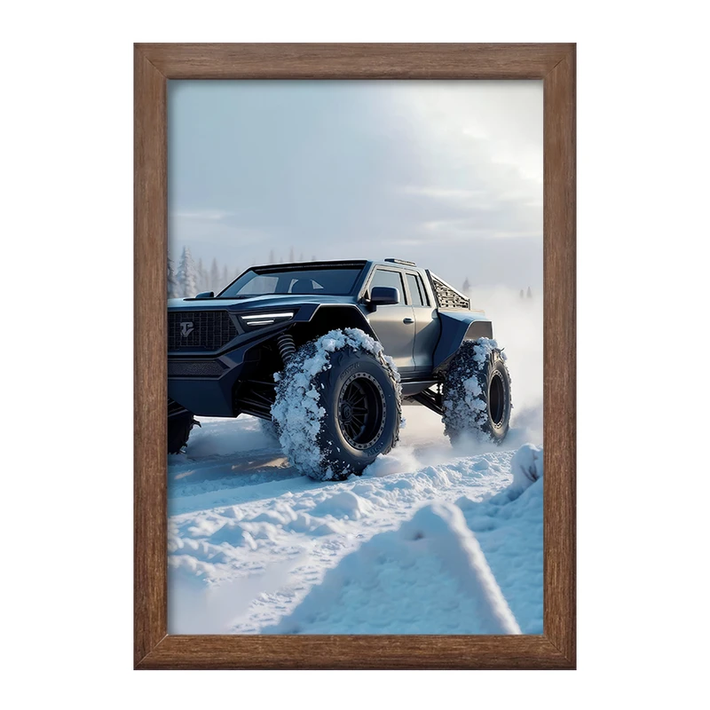 تابلو خندالو طرح آفرود (Off Road) کد F5214