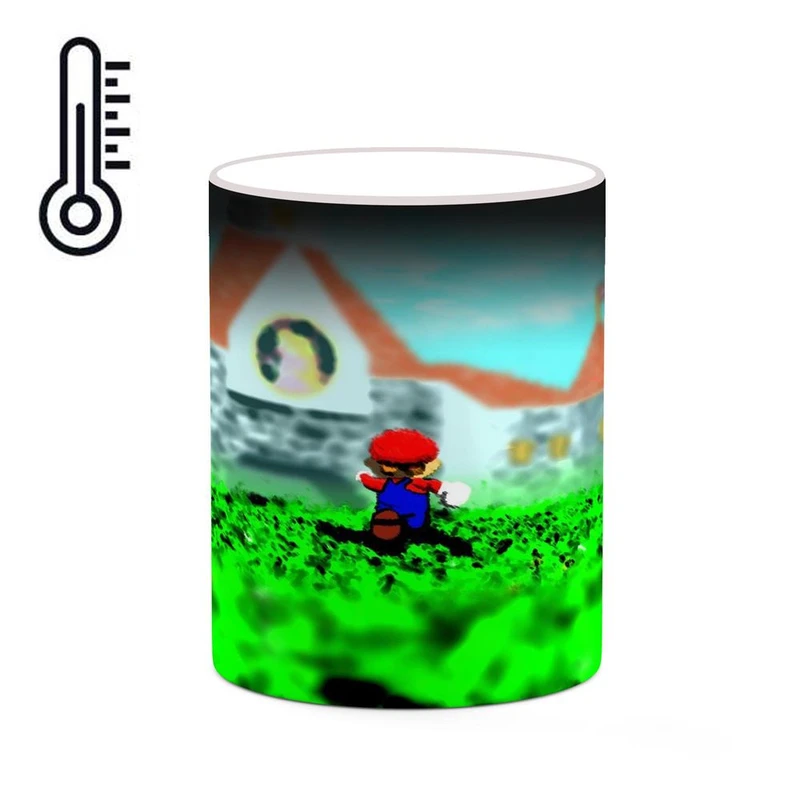 ماگ حرارتی کاکتی مدل بازی سوپر ماریو Super Mario کد mgh30518