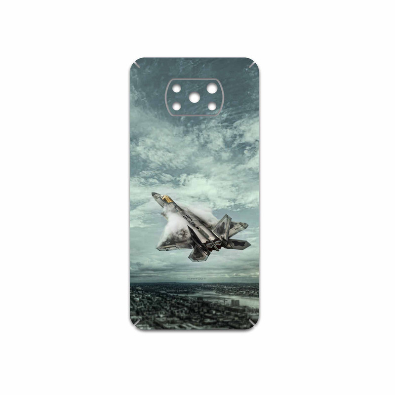 برچسب پوششی ماهوت مدل F-22-Raptor مناسب برای گوشی موبایل شیائومی Poco X3 Pro