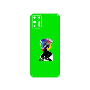 MAHOOT Collage of Women Portrait 3 Cover Sticker for Motorola Moto G9 Plus