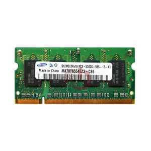 رم لپ تاپ DDR2 تک کاناله 800 مگاهرتز CL6 سامسونگ مدل  M470T6554EZ3-CE6 ظرفیت 512 مگابایت