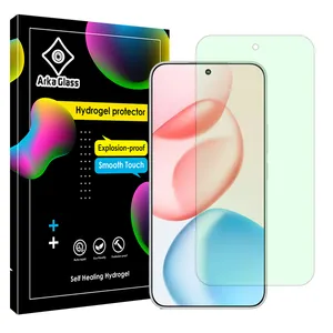 Arca Glass Eye Car model Green light screen protector suitable for Honor 400 mobile phone