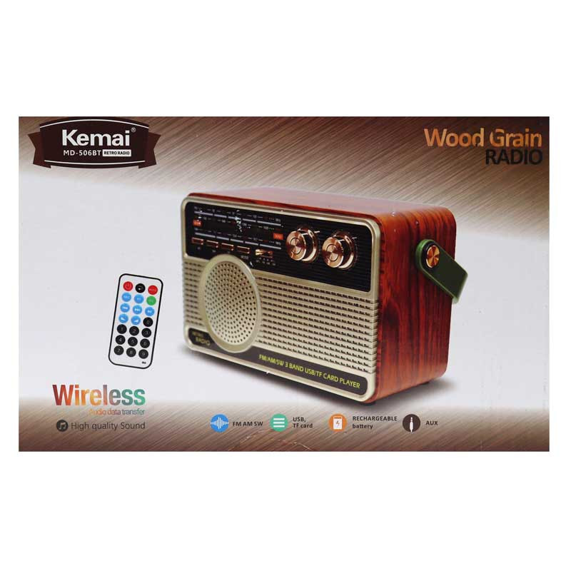 رادیو کیمای مدل MD506BT رادیو کیمای مدل MD506BT