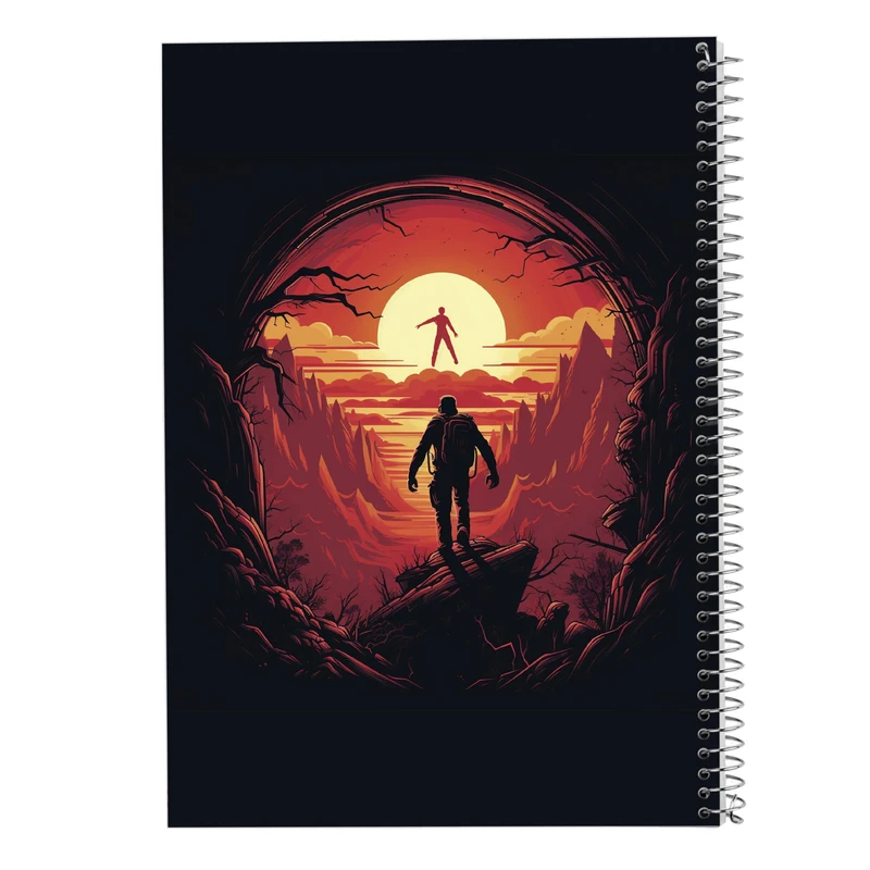 دفتر نت موسیقی 50 برگ مدوپد مدل ChainSaw Man کد DF10970