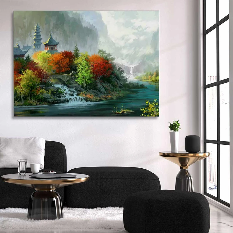 تابلو شاسی گالری استاربوی طرح منظره مدل هنری 365