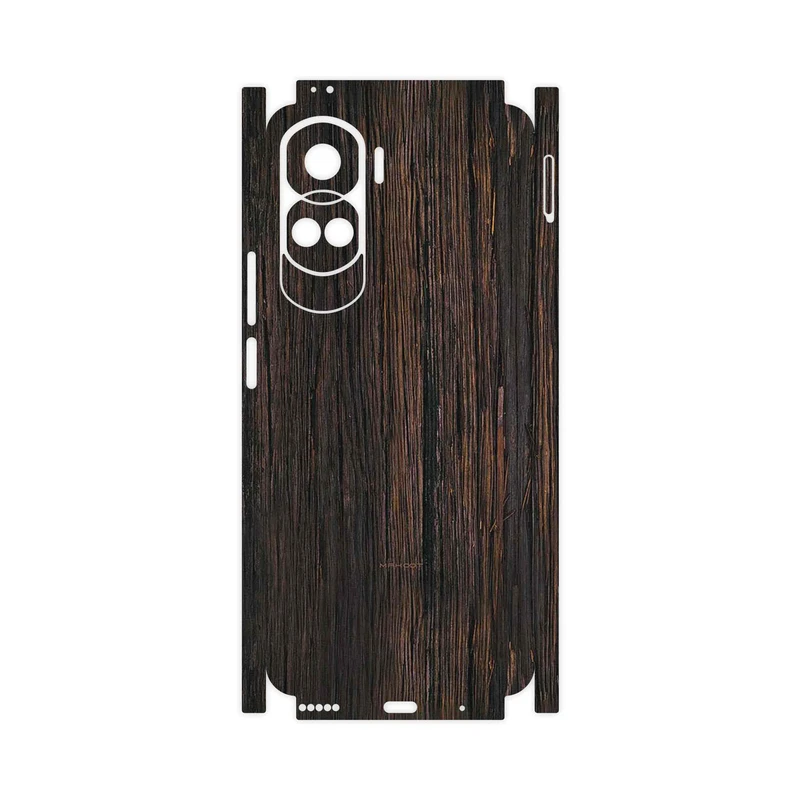 برچسب پوششی ماهوت مدل Burned_Wood-FullSkin مناسب برای گوشی موبایل آنر 90 Lite