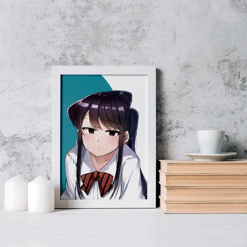 تابلو خندالو مدل انیمه کومی سان کد 16066