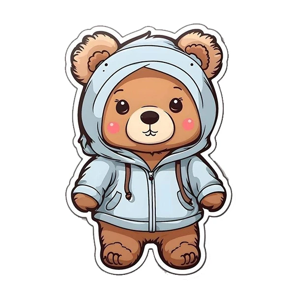 استیکر پارچه و لباس پاد آفرین طرح کارتونی کد 5189