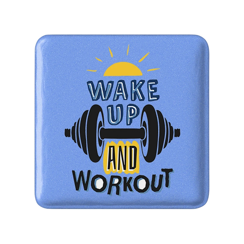 مگنت خندالو مدل Wake Up And Work out کد 10044