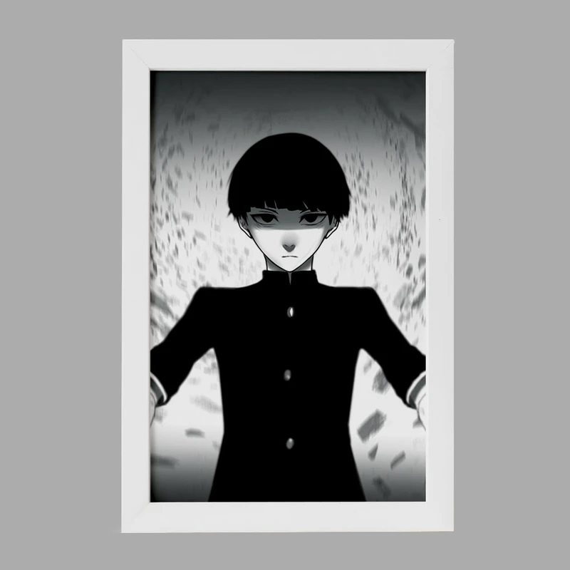 تابلو خندالو مدل شییکو انیمه موب سایکو Mob Psycho 100 کد 24461