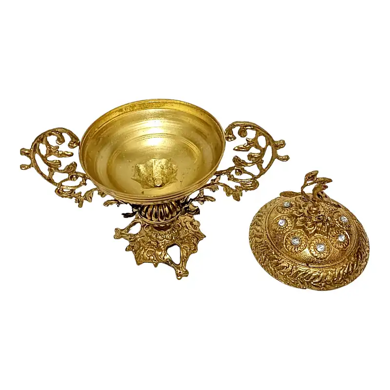 شکلات خوری برنزی مدل گنجشک کد H-1142