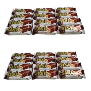کیک روکش دار کاکائو سی سی شیرین عسل - 30 گرم بسته 48 عددی