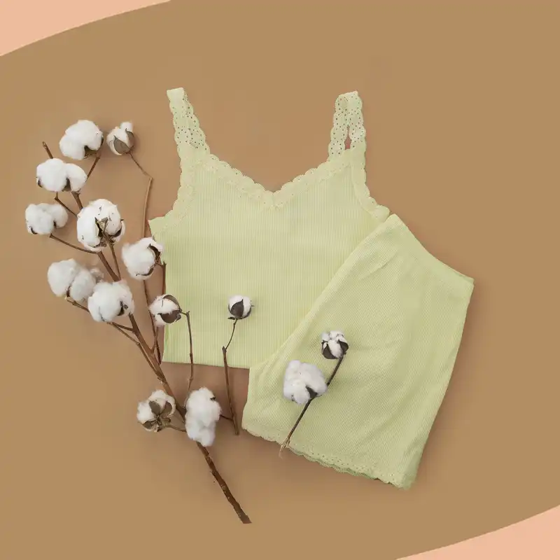 ست تاپ و شلوارک زنانه مون‌سا مدل 163124011