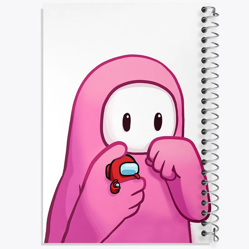 دفتر نت موسیقی 50 برگ خندالو مدل بازی فال گایز (Fall Guys) کد 32813