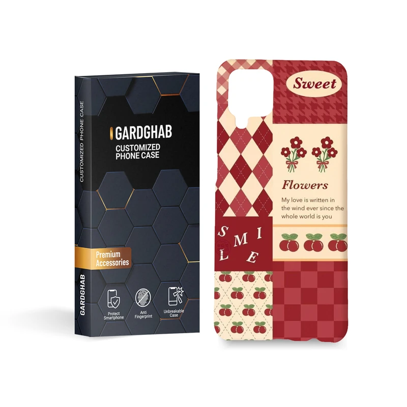  کاور گارد قاب مدل دخترانه مناسب برای گوشی موبایل سامسونگ galaxy A12