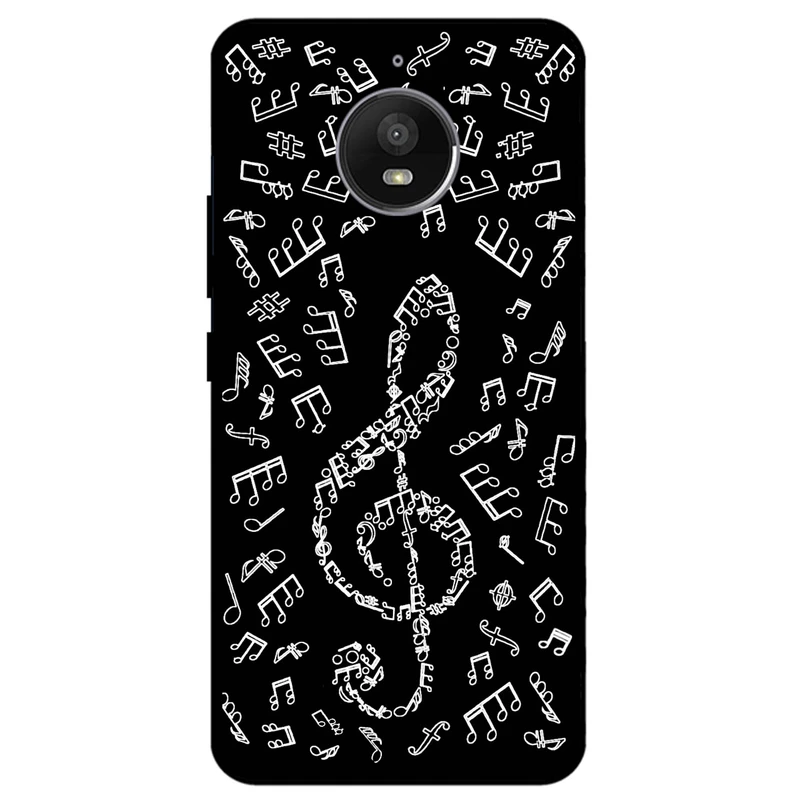 کاور مگافون طرح نوت موسیقی مدل 1370 مناسب برای گوشی موبایل موتورولا Moto E4 Plus