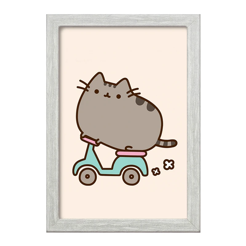 تابلو خندالو طرح پوشین گربه بامزه کد 26602