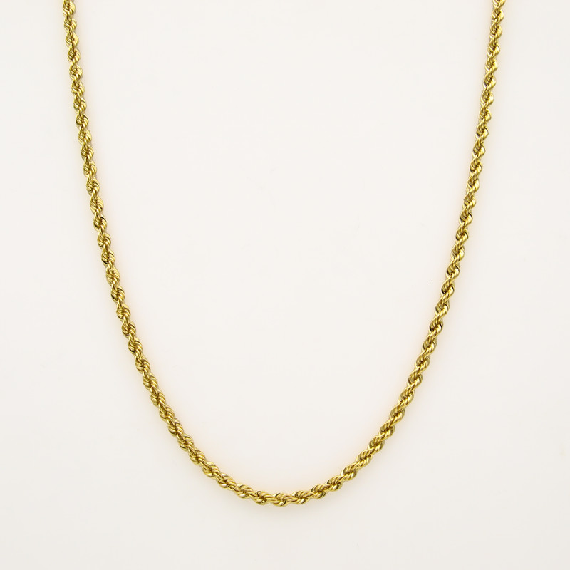 زنجیر طلا 18 عیار زنانه کاپانی مدل kz003