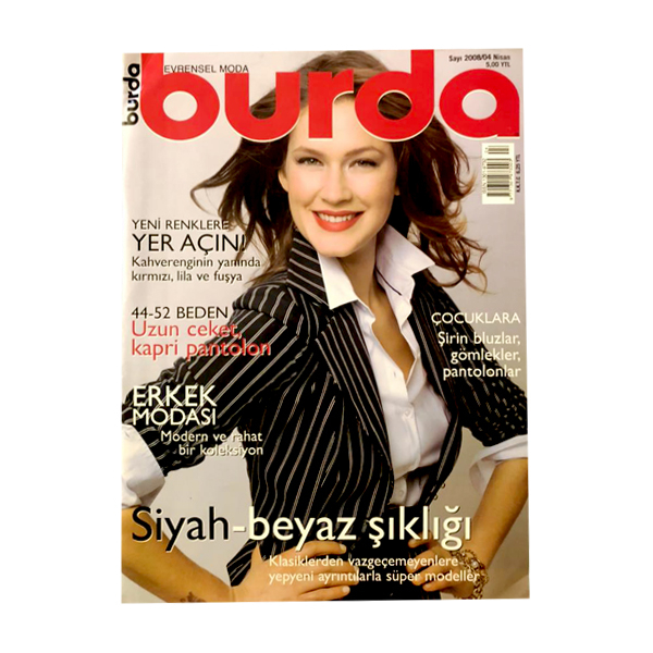 مجله burda آوریل 2008