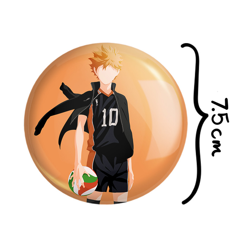 آینه جیبی خندالو مدل هیناتا شویو انیمه هایکیو Haikyu کد 17780 آینه جیبی خندالو مدل هیناتا شویو انیمه هایکیو Haikyu کد 17780