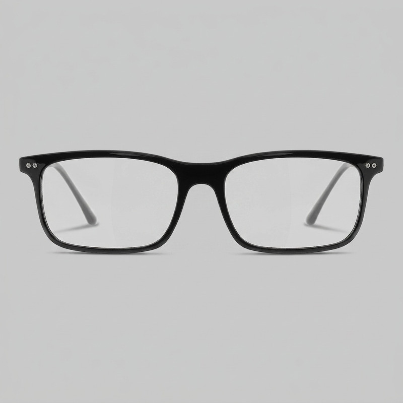 فریم عینک طبی ویفرر (Wayfarer) مردانه جورجیو آرمانی مدل 0AR7041-5017-53 مناسب برای صورت بیضی، قلب، مستطیل و مربع