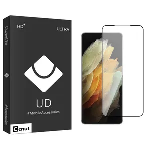 محافظ صفحه نمایش شیشه ای کوکونات مدل UDB FLGL مناسب برای گوشی موبایل سامسونگ Galaxy S21 Ultra