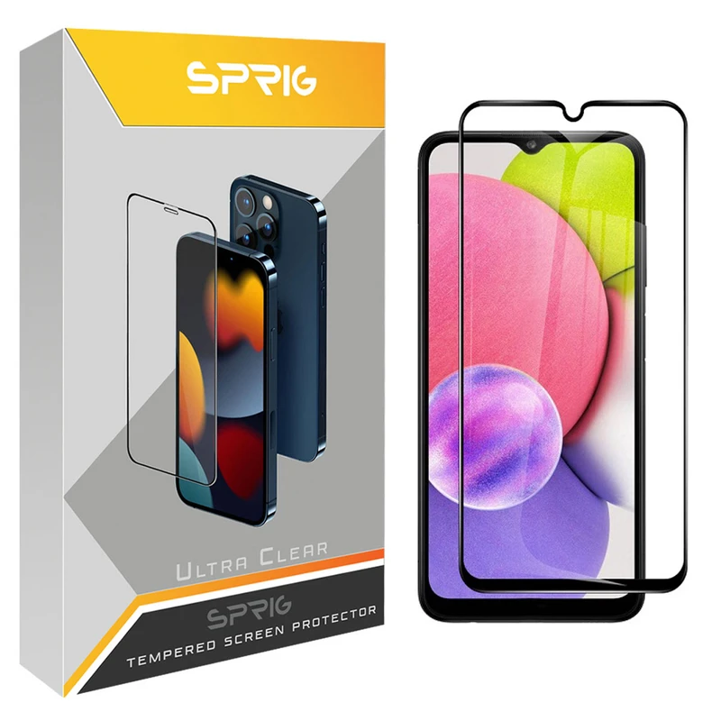 محافظ صفحه نمایش اسپریگ مدل FLSP مناسب برای گوشی موبایل سامسونگ Galaxy A03s