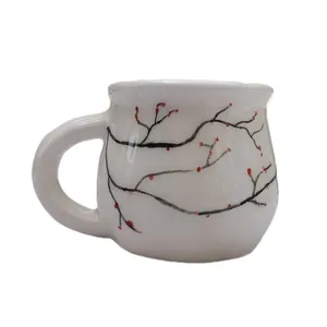 ماگ سرامیکی طرح شکوفه مدل y&a