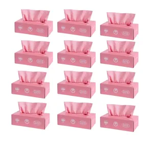 دستمال نظافت خانه و آشپزخانه میکروفایبر مدل جعبه ای بسته 12 عددی