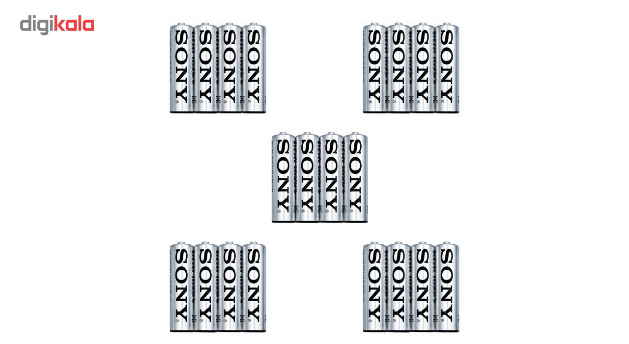 باتری قلمی سونی مدل New Ultra بسته 20 عددی