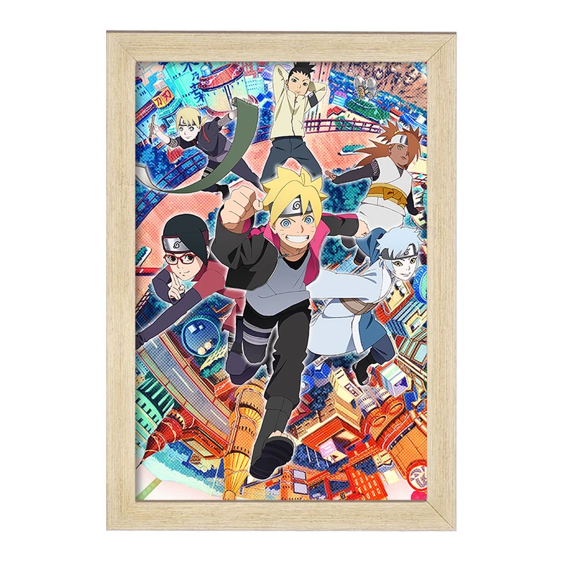 تابلو خندالو مدل بوروتو اوزوماکی انیمه بوروتو Boruto  کد 15737